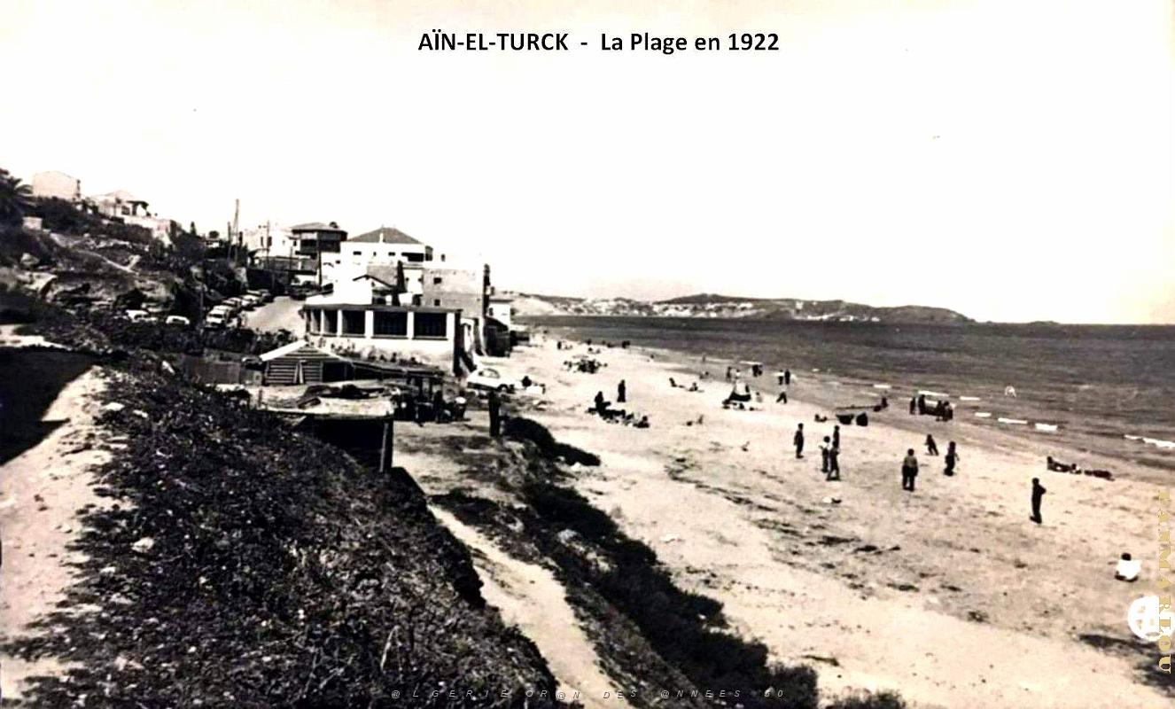 Ain-el-Turck - Plage en 1922.jpg